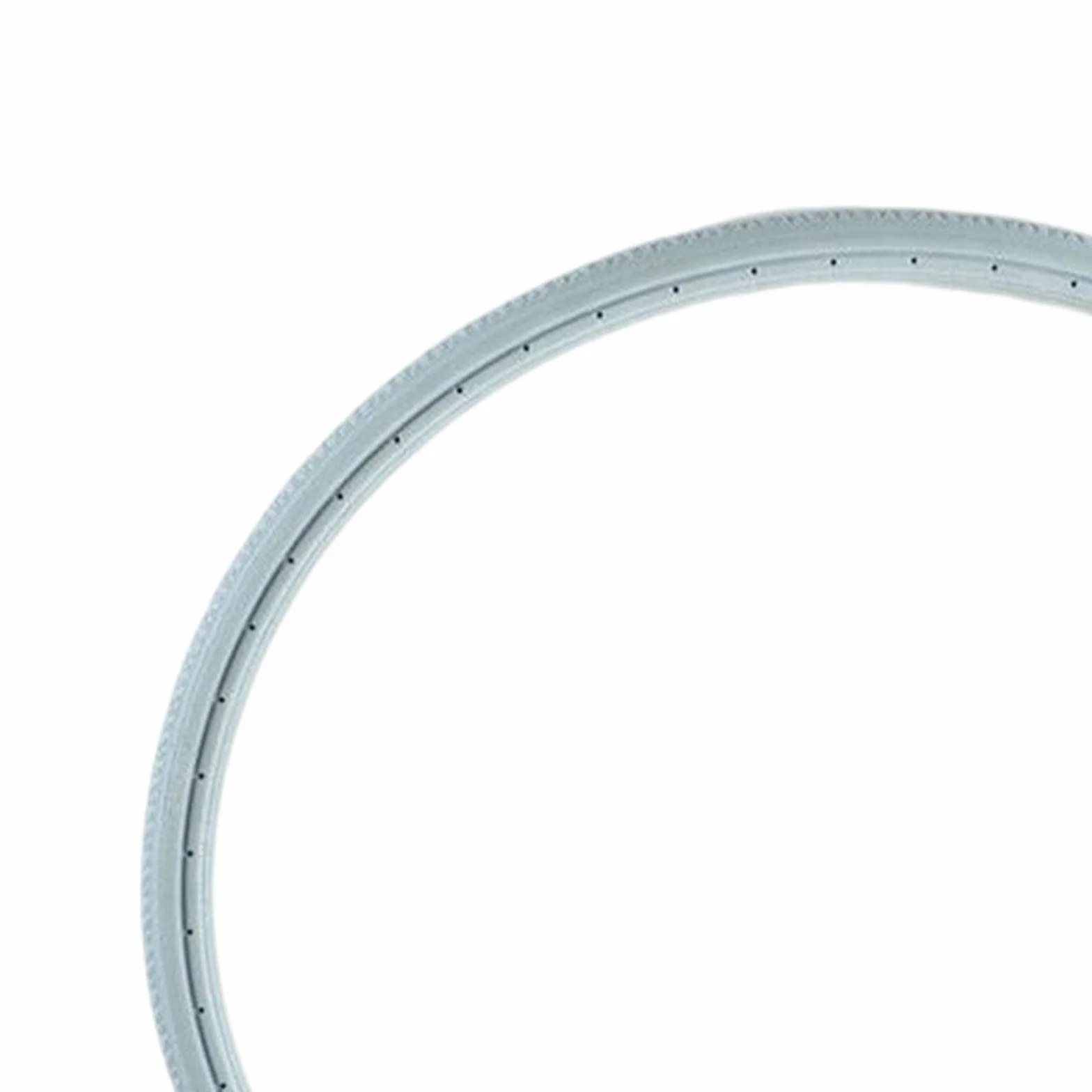 Opona do wózka inwalidzkiego PU uretanowa montaż bezdętkowy akcesoria łatwe w montażu 24X1 3/8 szary, 24X1 3/8 szary