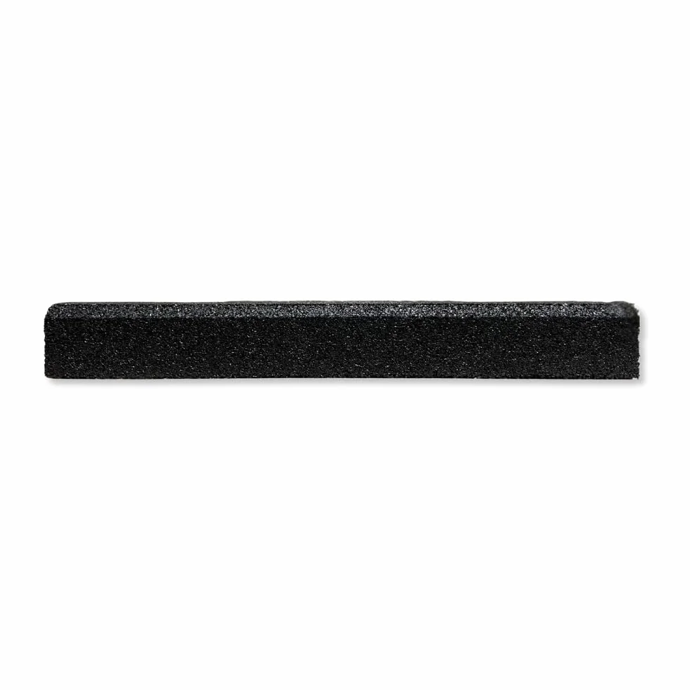 bepco Rampa do krawężnika, dł. x szer. x wys.: 100 x 25 x 5 cm z gumy (czarna) rampa najazdowa, rampa progowa, z łożyskowanymi podkładkami do mocowania