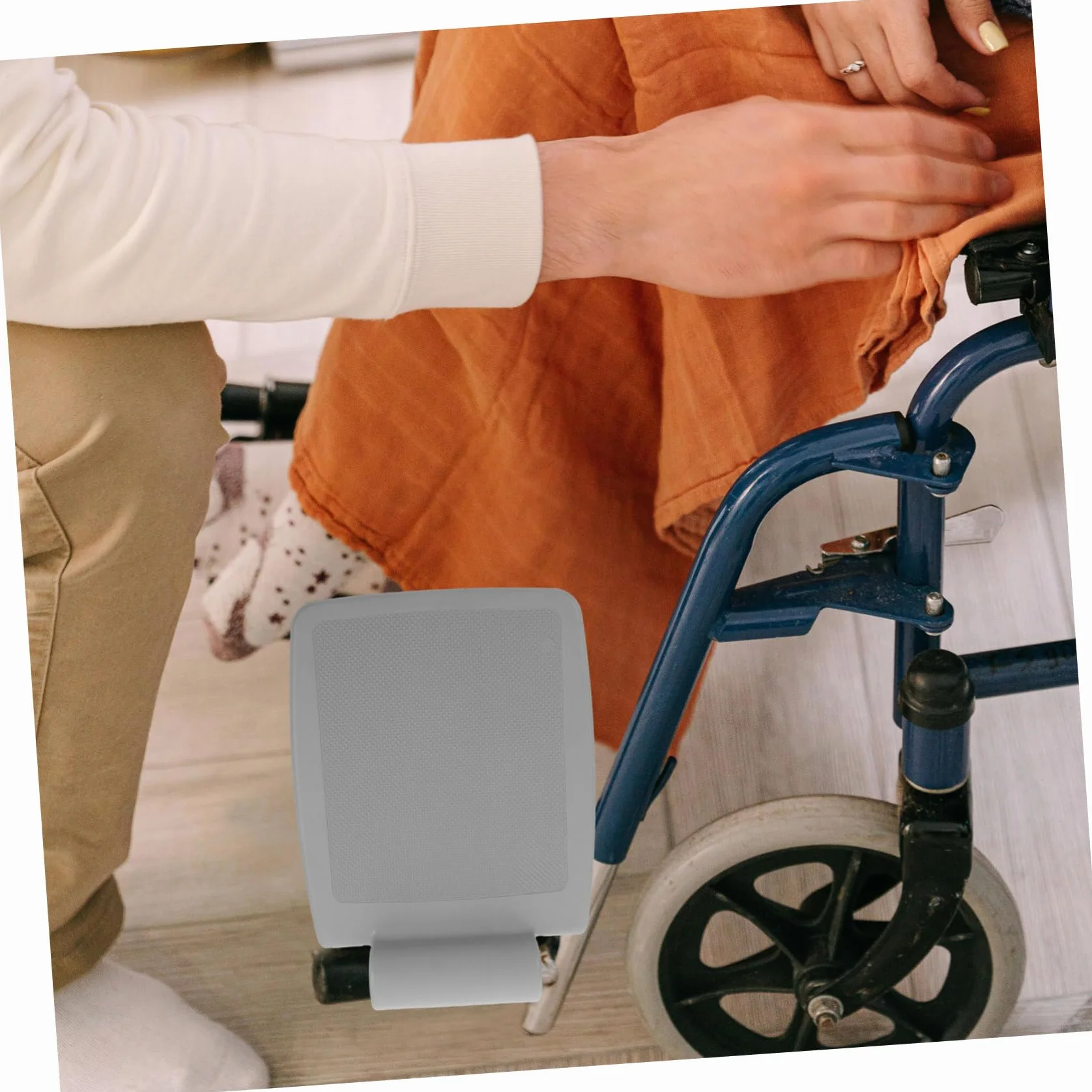 2kawałki Sztuk Uniwersalnych Podnóżków Do Wózka Inwalidzkiego Ergonomiczne Podpory Stabilne Podstawy Dla Seniorów Akcesoria Poprawiające Komfort i Bezpieczeństwo