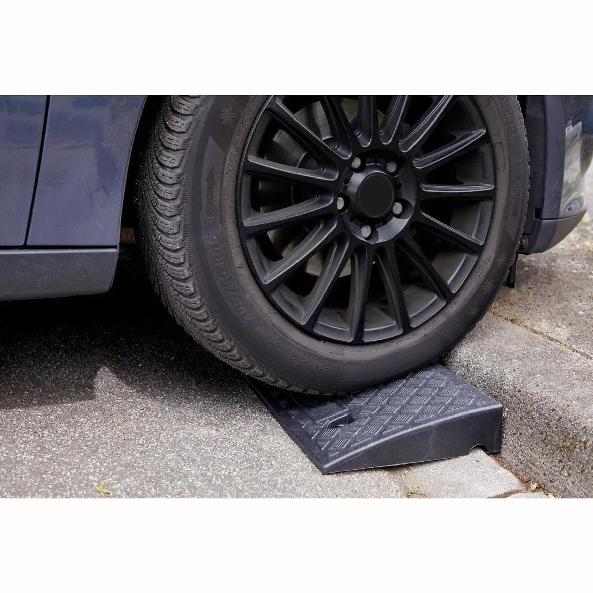 Cartrend 10646 Rampa Krawężnikowa, Czarny, 2 Sztuki