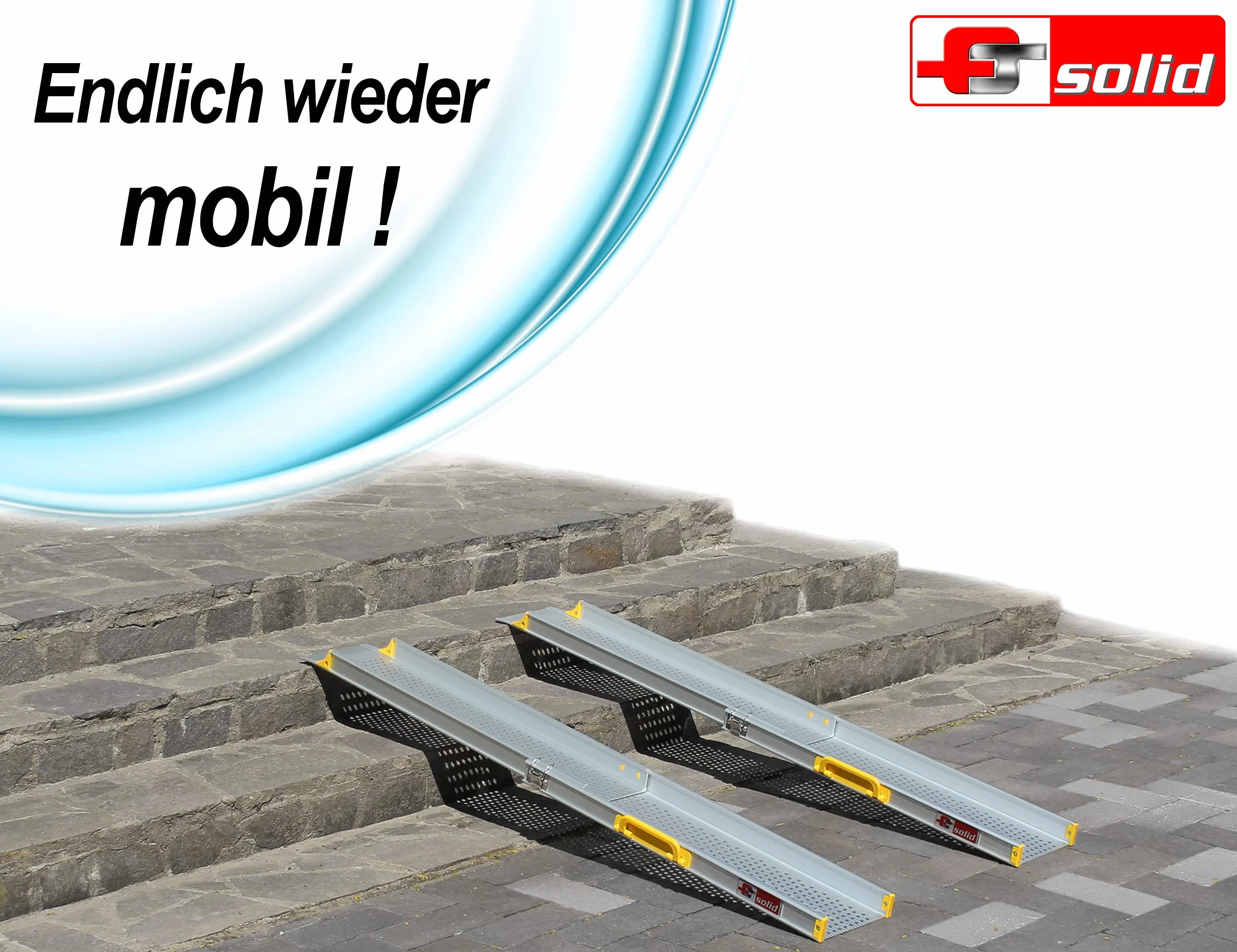 Rampa Teleskopowa, Szyna Najazdowa z Aluminium dla Wózków Inwalidzkich, Chodzików lub Wózków Dziecięcych, Rampa na Schody