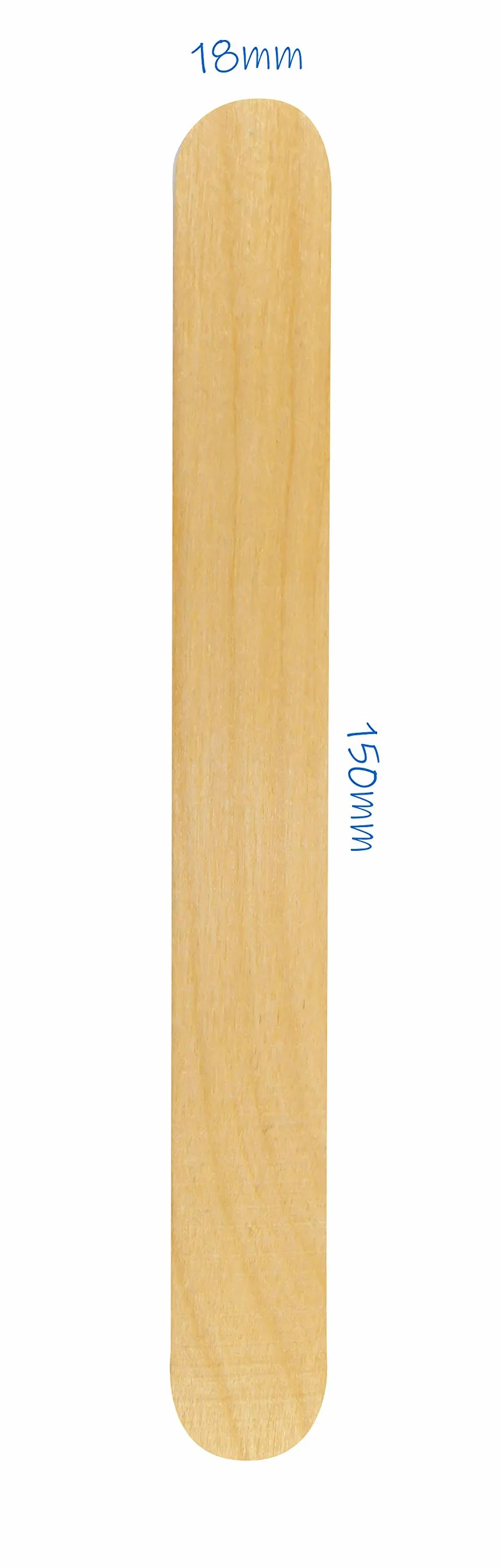 Romed Drewniana szpatułka do ust z drewna (1 x 100 sztuk)