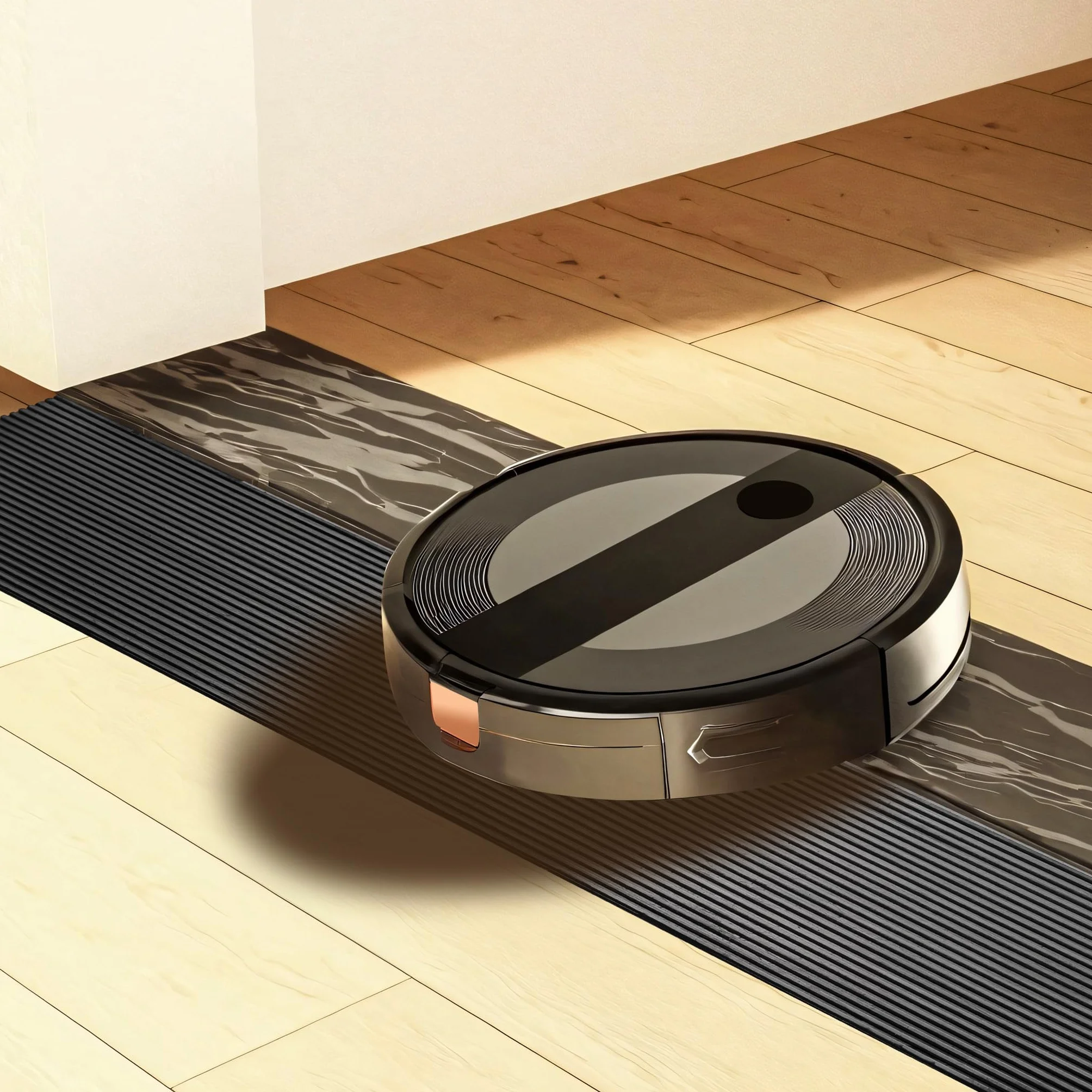Wiltec Rampa progowa o wymiarach 900 x 200 x 40 mm z możliwością przycięcia do 50 t nośności, gumowa rampa podjazdowa dla wózków inwalidzkich