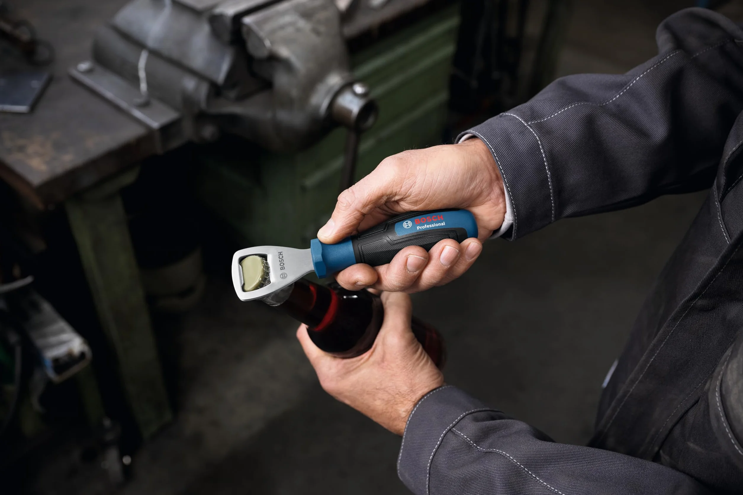 Bosch Professional Otwieracz do butelek (warga ze stali nierdzewnej o grubości 3,0 mm)