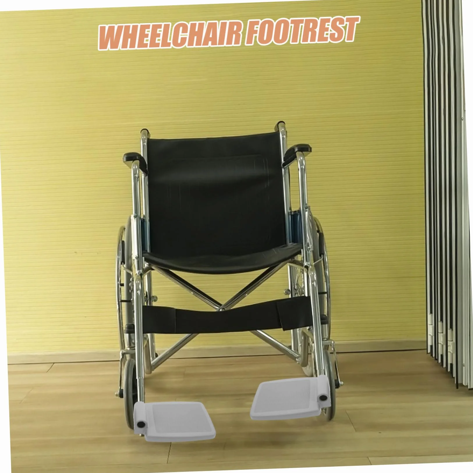 2kawałki Sztuk Uniwersalnych Podnóżków Do Wózka Inwalidzkiego Ergonomiczne Podpory Stabilne Podstawy Dla Seniorów Akcesoria Poprawiające Komfort i Bezpieczeństwo