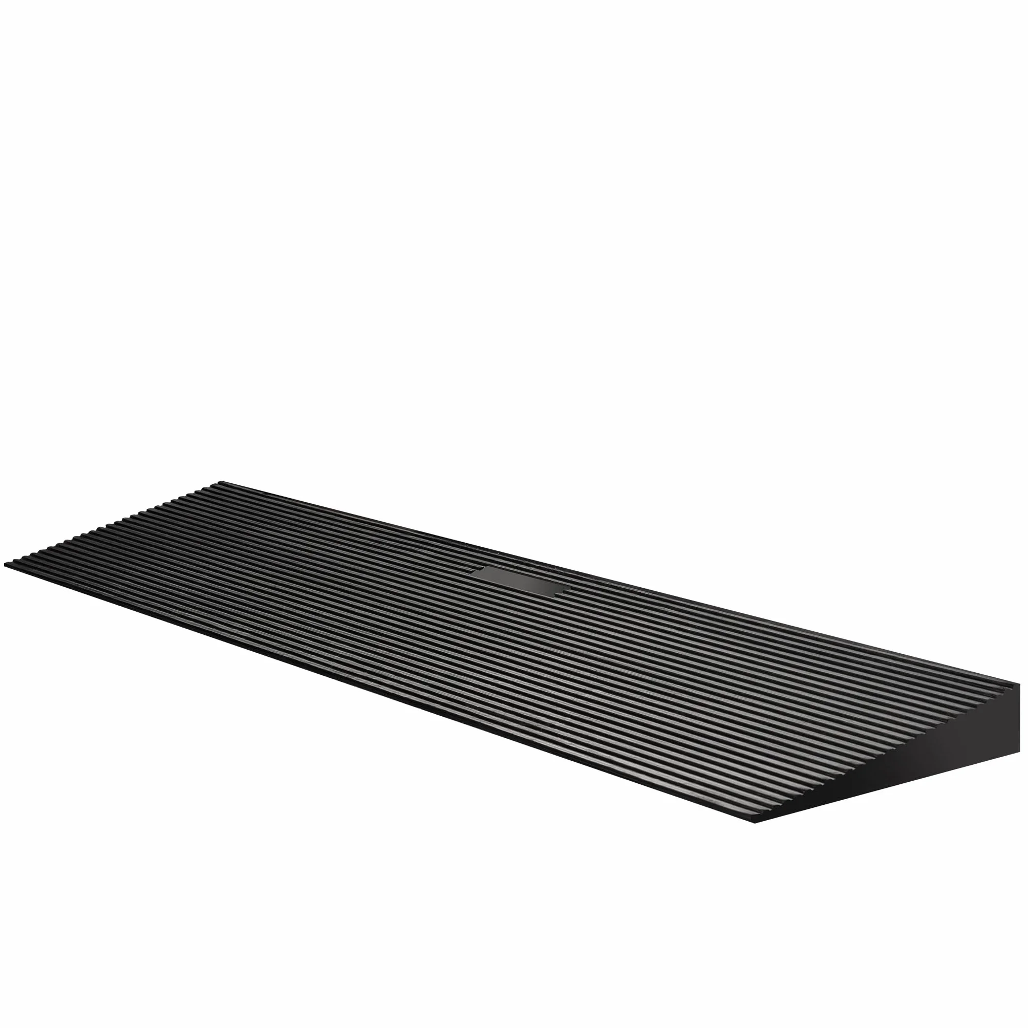 Wiltec Rampa progowa o wymiarach 900 x 200 x 40 mm z możliwością przycięcia do 50 t nośności, gumowa rampa podjazdowa dla wózków inwalidzkich