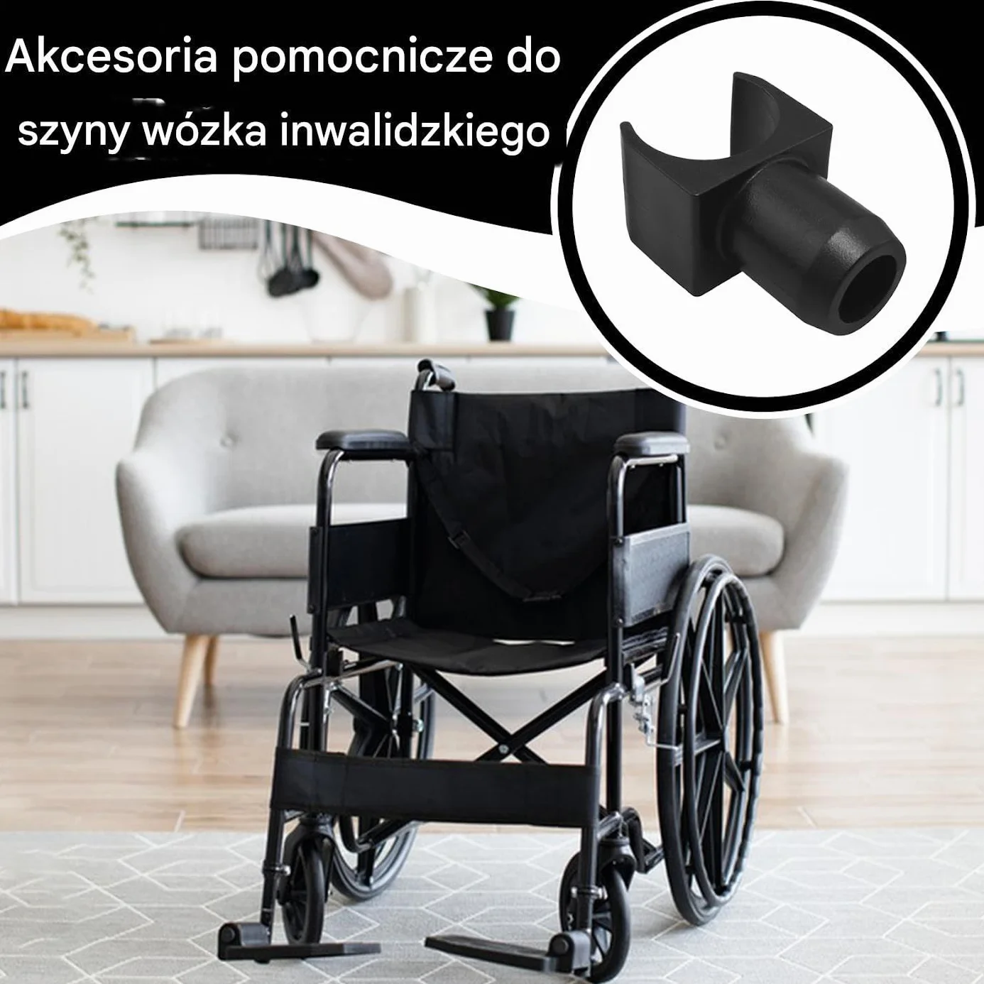 Szyna Siedziska Do Wózków Inwalidzkich | 4 Sztuki Części Zamiennych Do Wózków Inwalidzkich,Suwak Wspomagający Kształcie U Do Konserwacji Podróży
