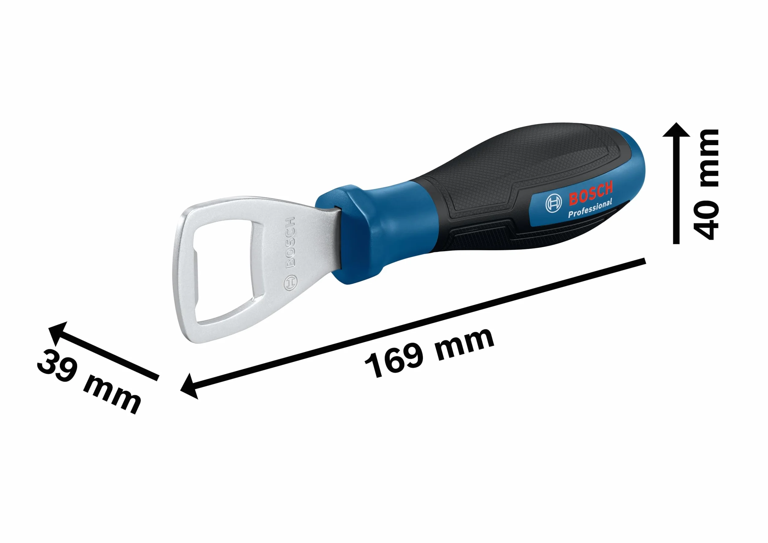 Bosch Professional Otwieracz do butelek (warga ze stali nierdzewnej o grubości 3,0 mm)