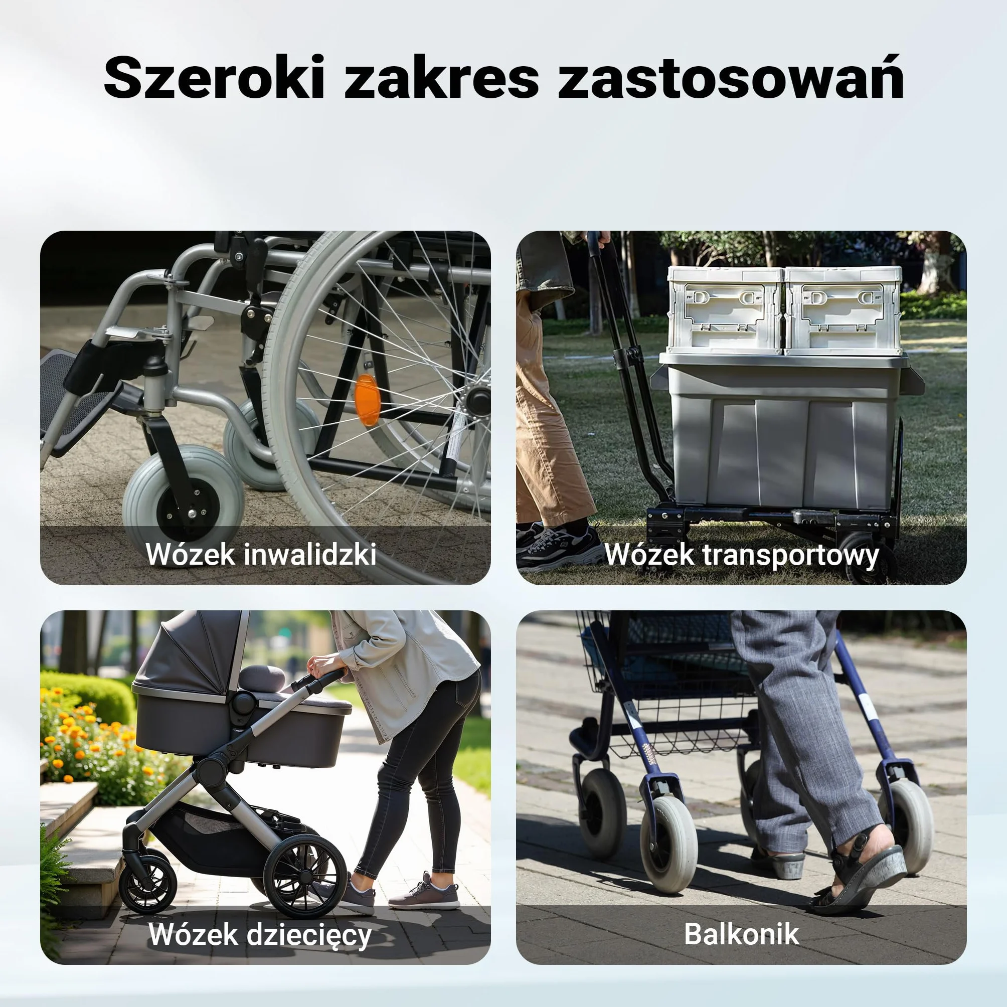 Wiltec Składana rampa najazdowa dla wózków inwalidzkich 244 cm, mobilna rampa podjazdowa do 270 kg, aluminiowa antypoślizgowa rampa załadunkowa