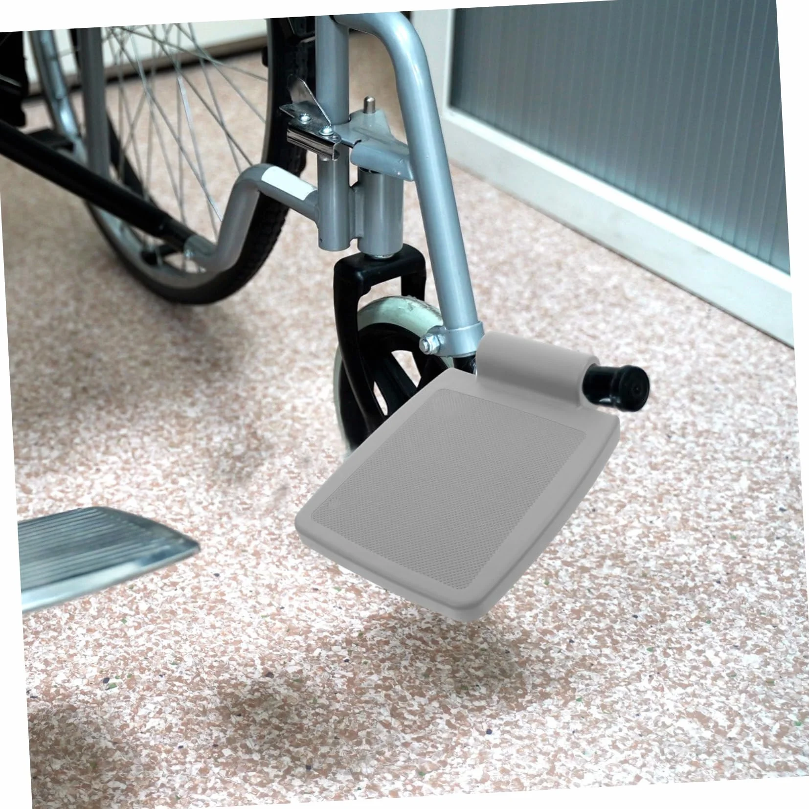 2kawałki Sztuk Uniwersalnych Podnóżków Do Wózka Inwalidzkiego Ergonomiczne Podpory Stabilne Podstawy Dla Seniorów Akcesoria Poprawiające Komfort i Bezpieczeństwo
