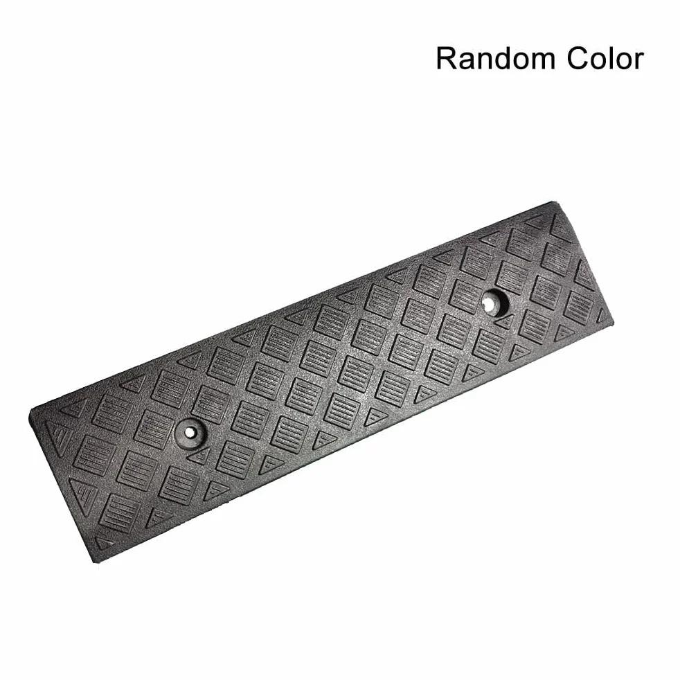 Rampa z tworzywa sztucznego, 50 x 13 x 3 cm, czarna, nośność 400 kg