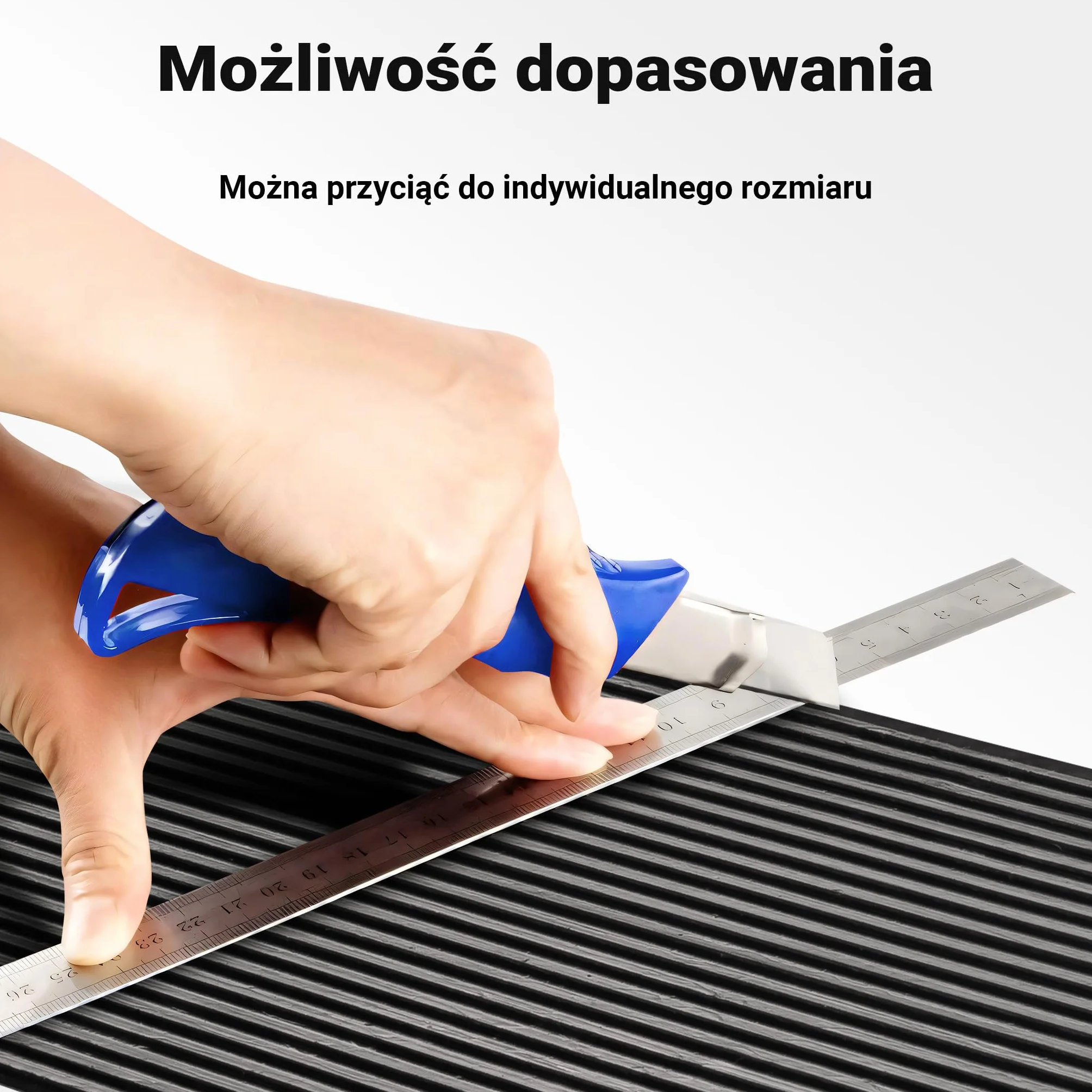 Wiltec Rampa progowa o wymiarach 900 x 200 x 40 mm z możliwością przycięcia do 50 t nośności, gumowa rampa podjazdowa dla wózków inwalidzkich